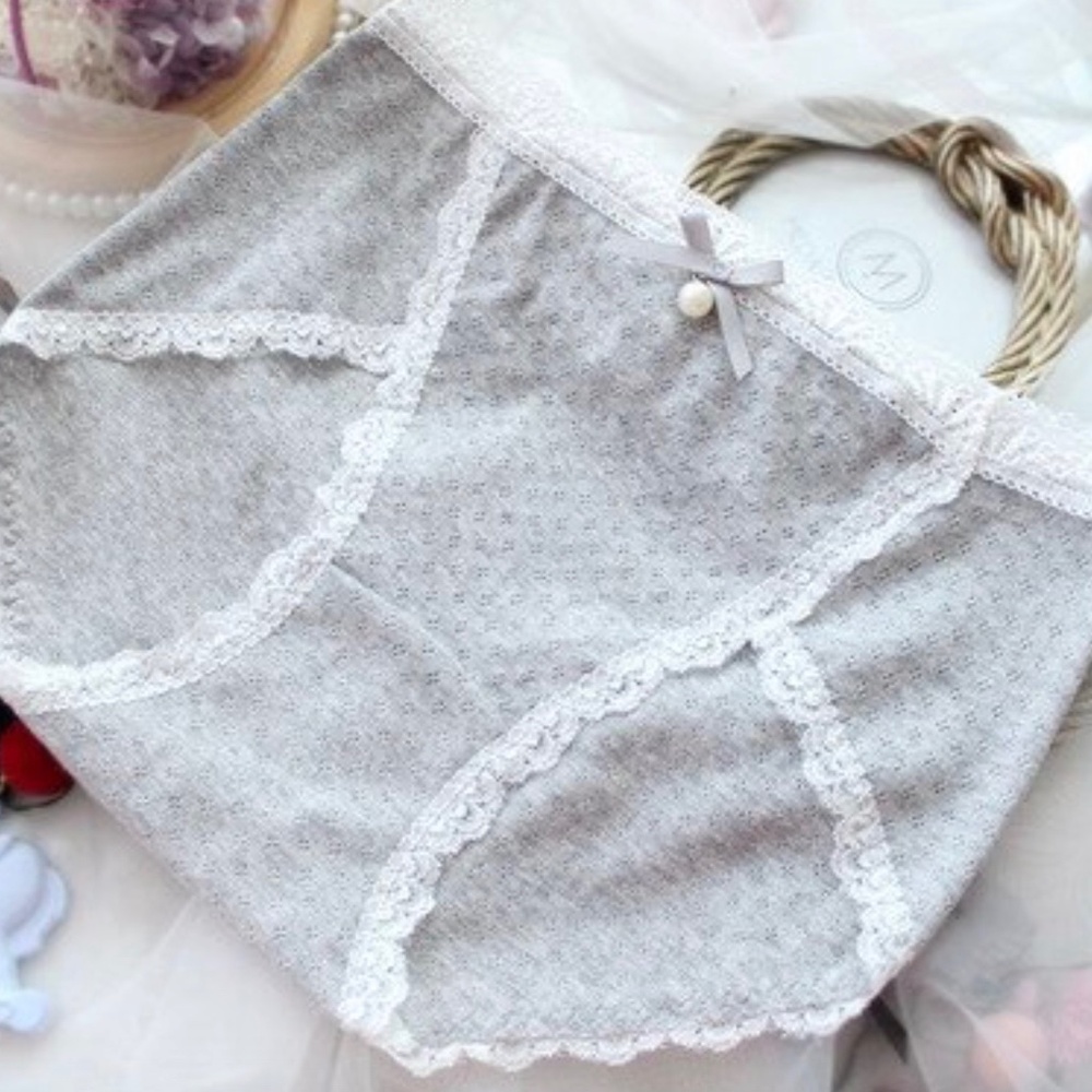 GREY Baby Soft Cotton Panties. Grey Colour in several sizes